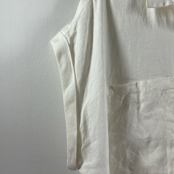 Marc New York Andrew Marc Linen Button Down, XL - Picture 3 of 7